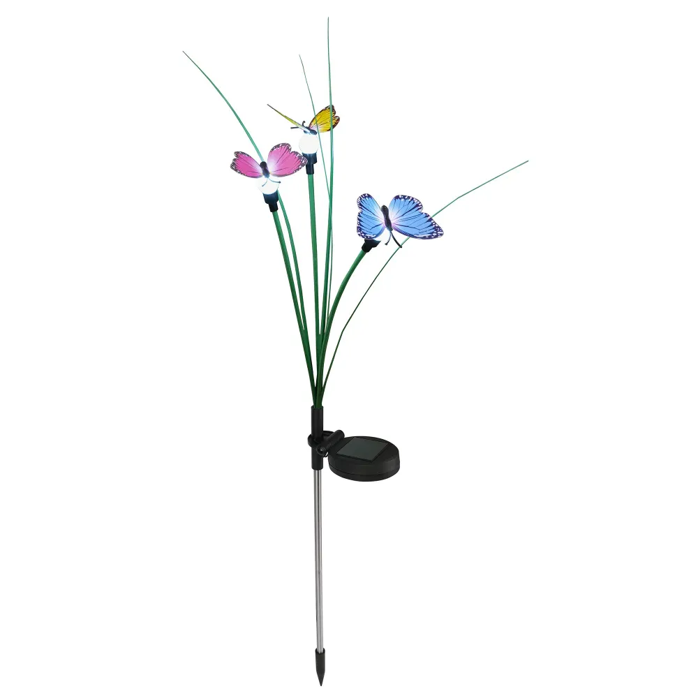 Luminaire sur piquet avec papillon à 3 DEL HomeStyles, 30,5 po