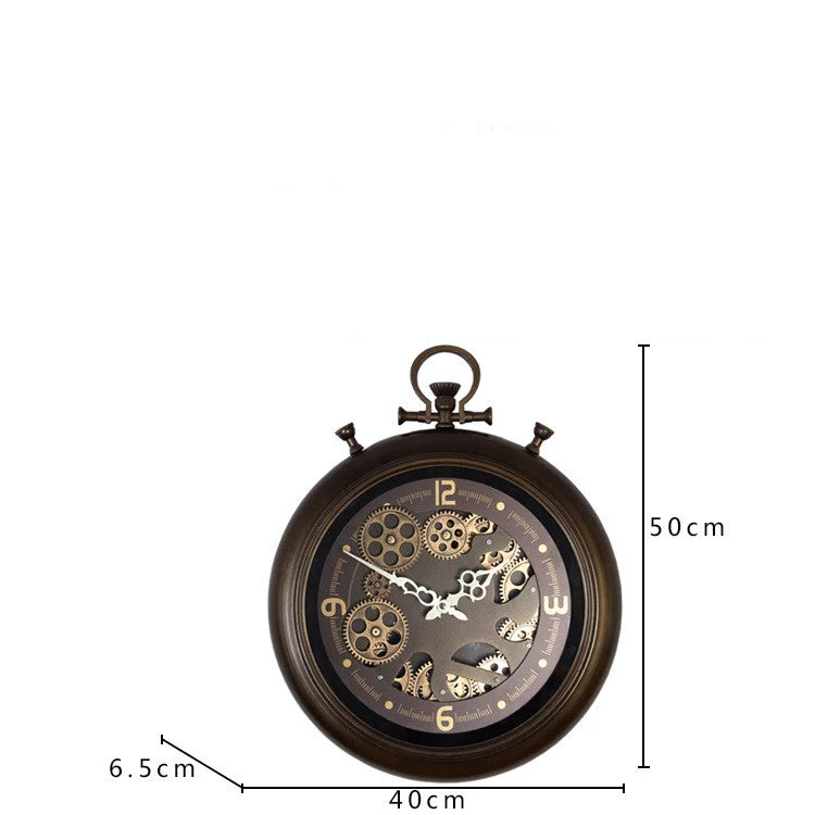 Horloge en fer Vintage