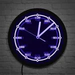 Horloge Murale Lumineuse Vintage