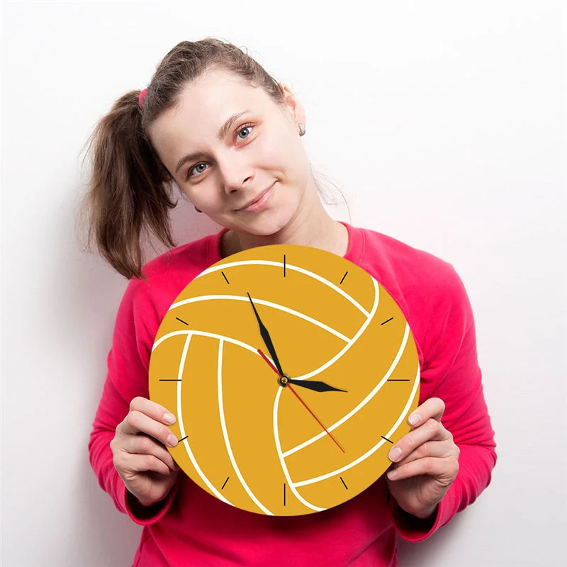 Horloge Murale Vintage Volley-ball