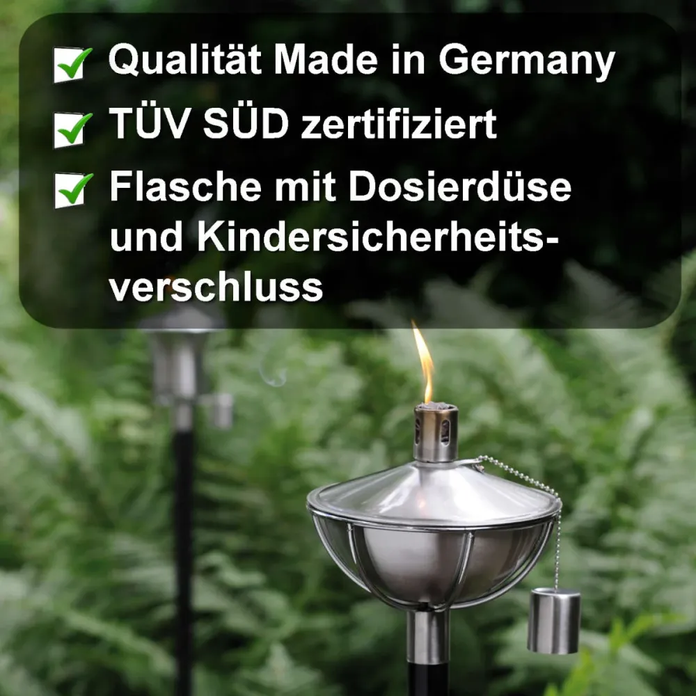 Huile pour lampes à pétrole et torches - 6 litres