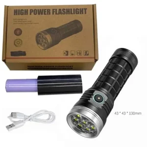 Mini lampe de poche haute puissance W5185 IBABI Tech