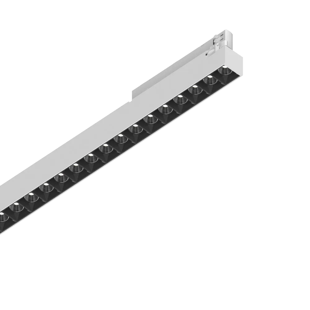 Foco de carril Ideal Lux Display blanco LED 42W 4000K 159,5cm 283579