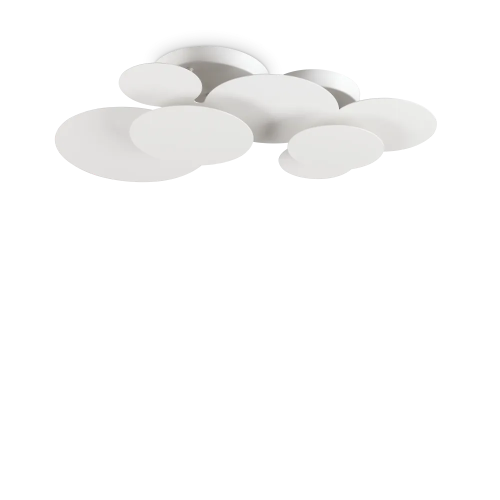 Plafón de techo Ideal Lux Cloud blanco LED 46W 74cm 285207