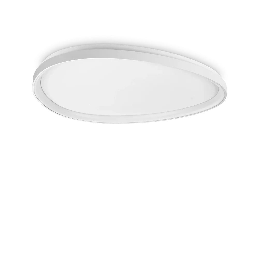 Plafón de techo Ideal Lux Gemini blanco LED 42W regulable Ø81cm 3000K 328973