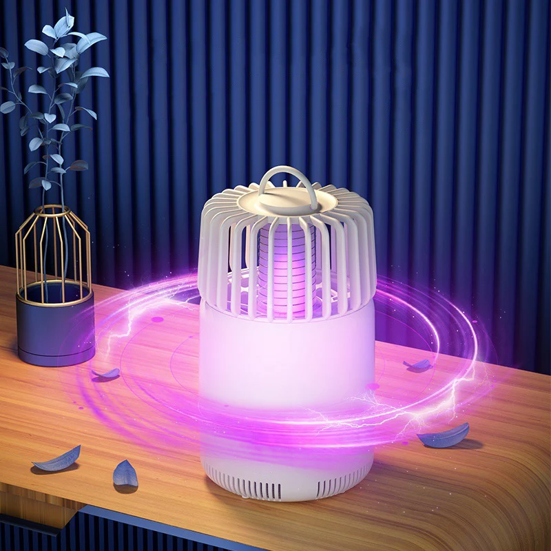INN® Lampe anti-moustique USB Inhalation Bureau à domicile Intérieur Silencieux Anti-moustique Mère et bébé Chambre Extéri...