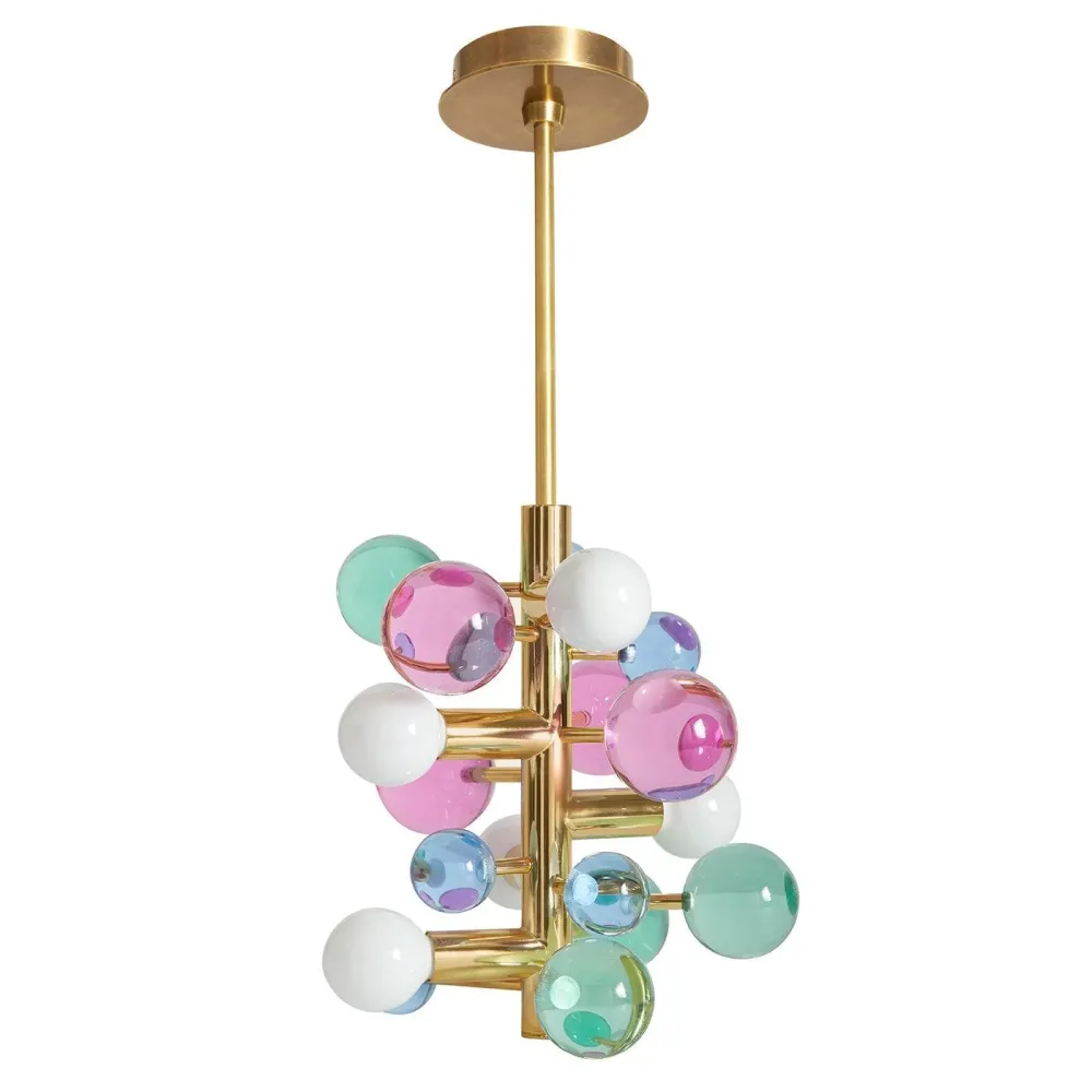Jonathan Adler Plafonnier Chandelier Globo | Multicolore