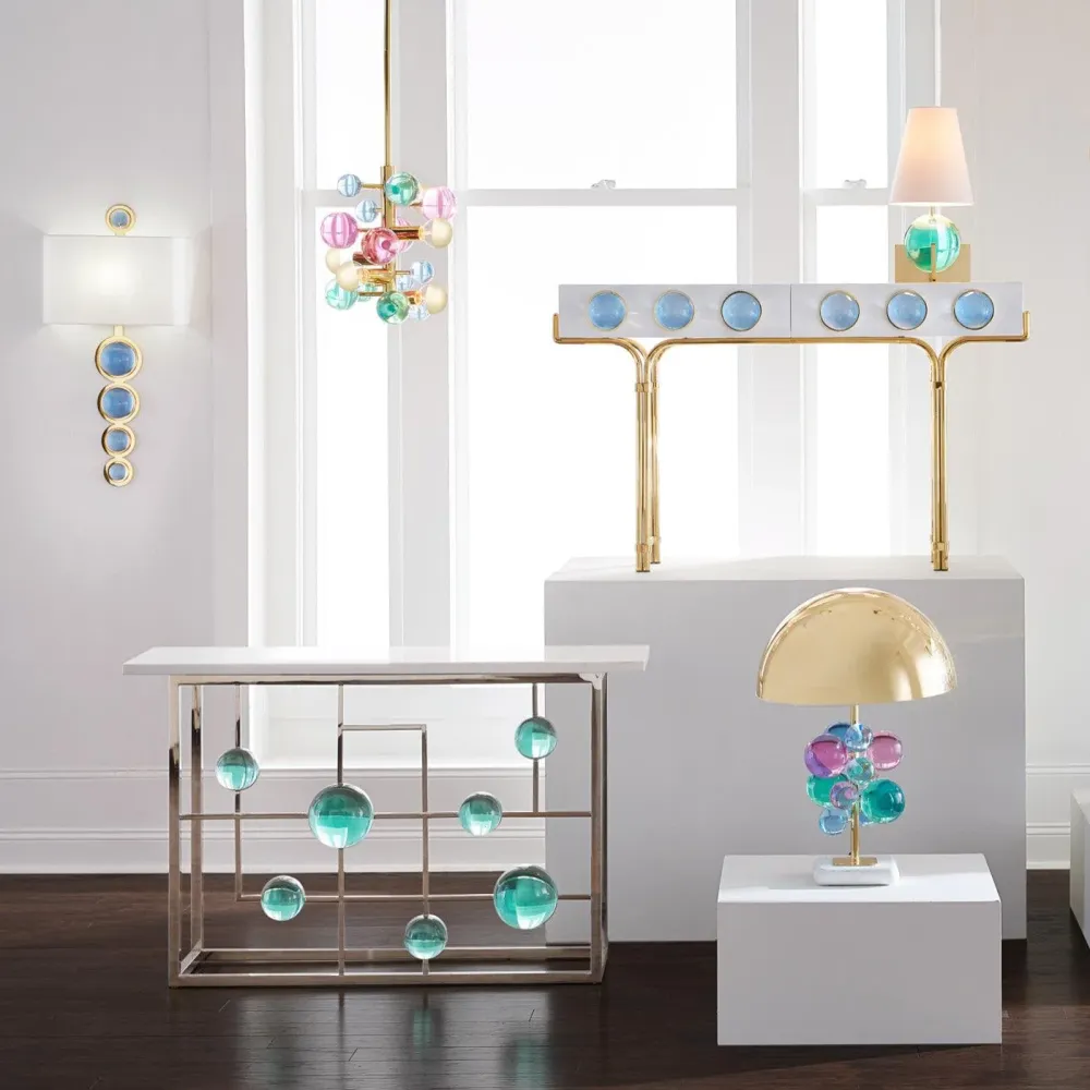 Jonathan Adler Plafonnier Chandelier Globo | Multicolore