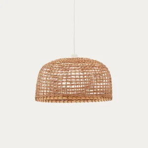 Abat-jour pour plafonnier Dakira en rotin avec finition ton naturel Ø 52 cm Kave Home Mauritius Mu