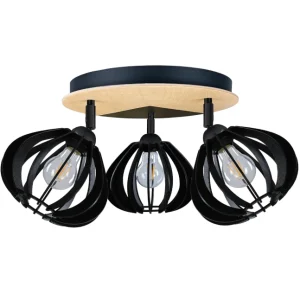 Suspension Keter Lighting Bastet 3L, douille E27, hauteur 24 cm
