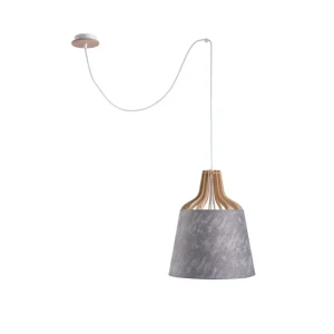 Suspension Keter Lighting Ivone 1L, douille E27, hauteur 200 cm