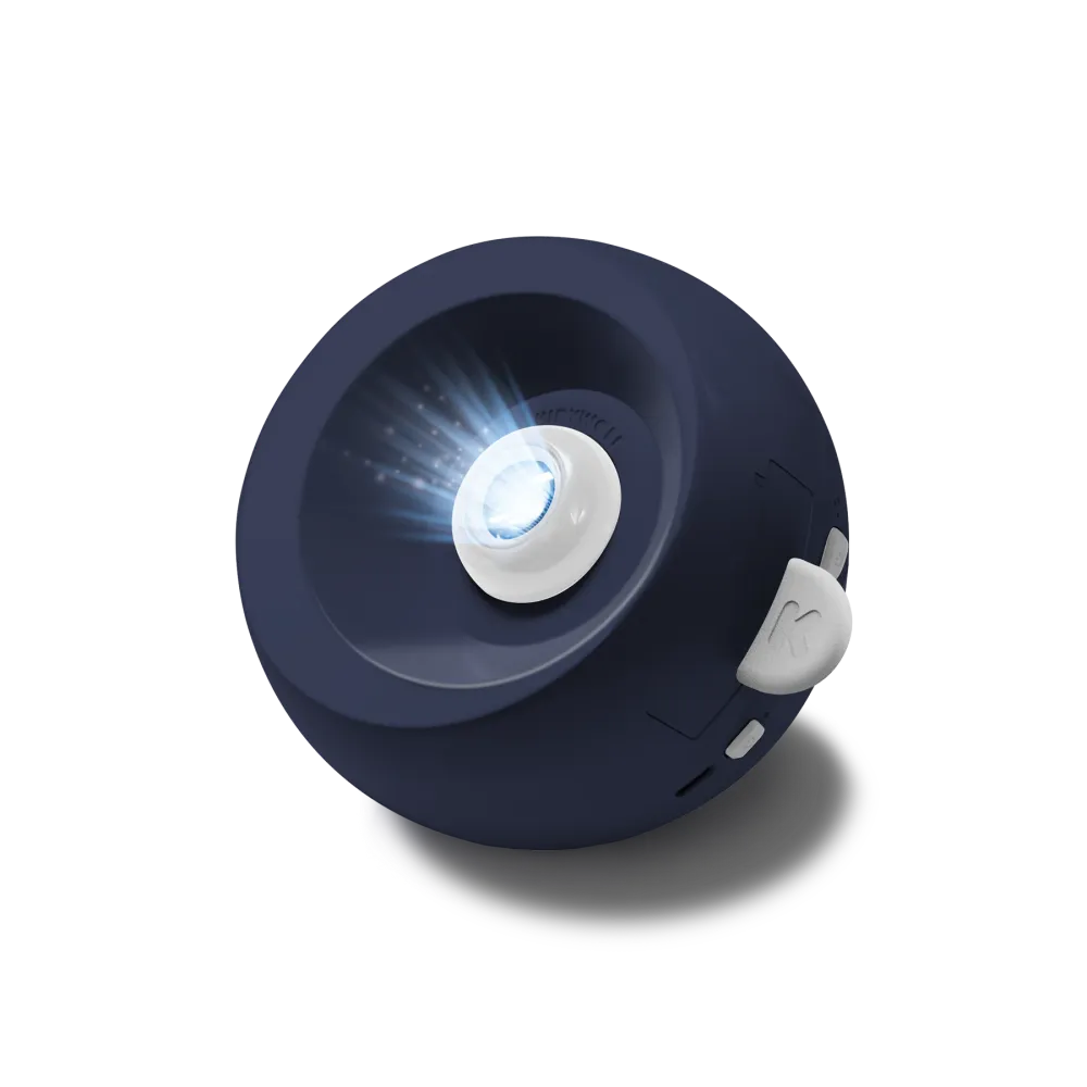 Kidywolf Kidystar Projecteur Galaxies - 6 disques interchangeables - Bleu