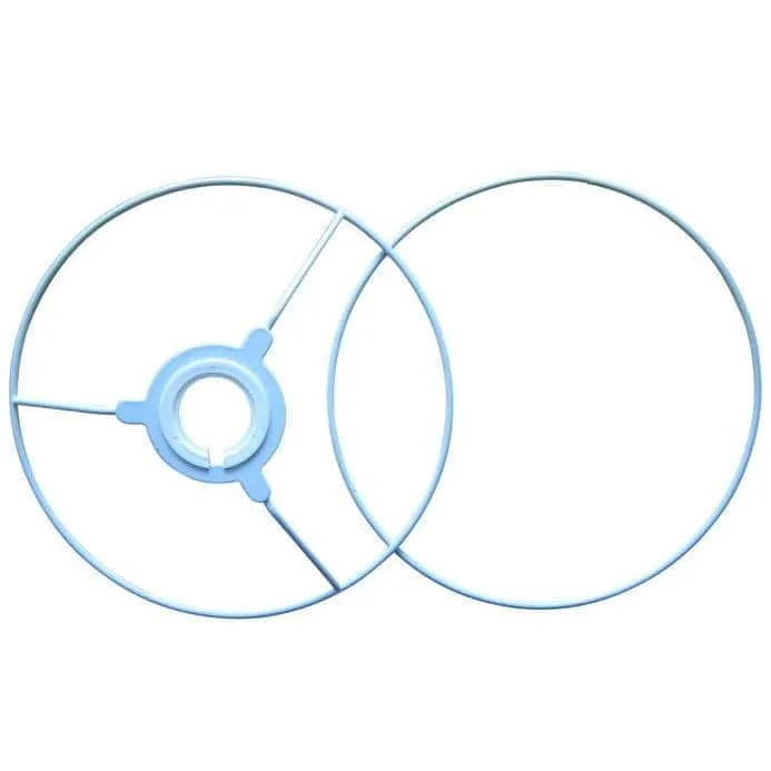 Kit Dannells de deux anneaux métalliques de 10 cm de diamètre pour tambour de lampe