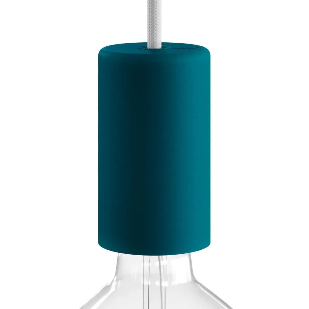 Kit douille EIVA ELEGANT, E26 en silicone - adapté aux environnements humides - Pétrole