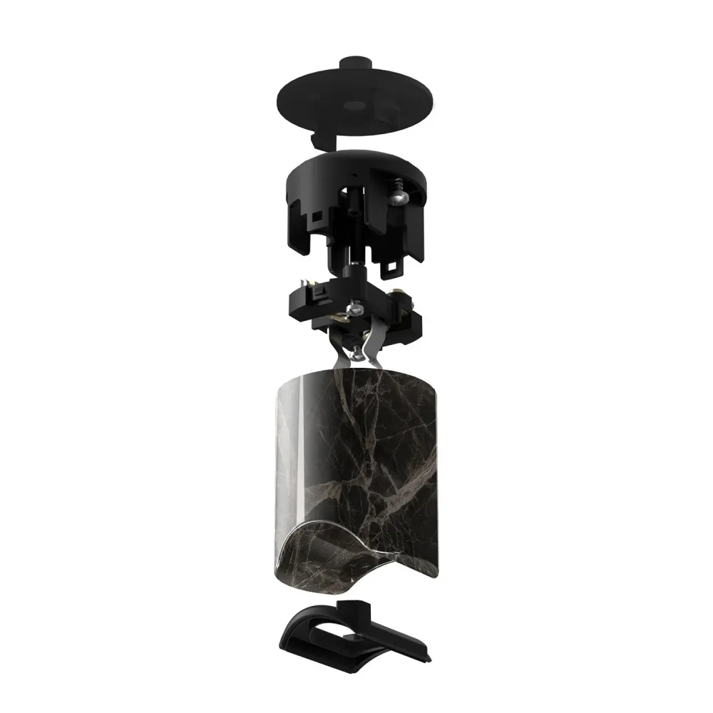 Kit douille esse14 pour lampes suspendues avec connexion S14d - Effet Brown marble