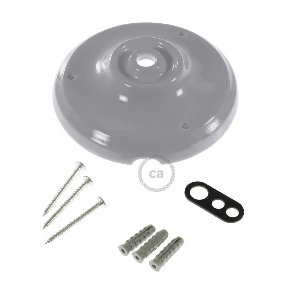 Kit pavillon en porcelaine - Gris