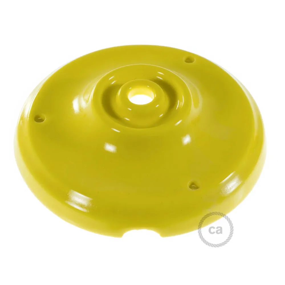 Kit pavillon en porcelaine - Jaune