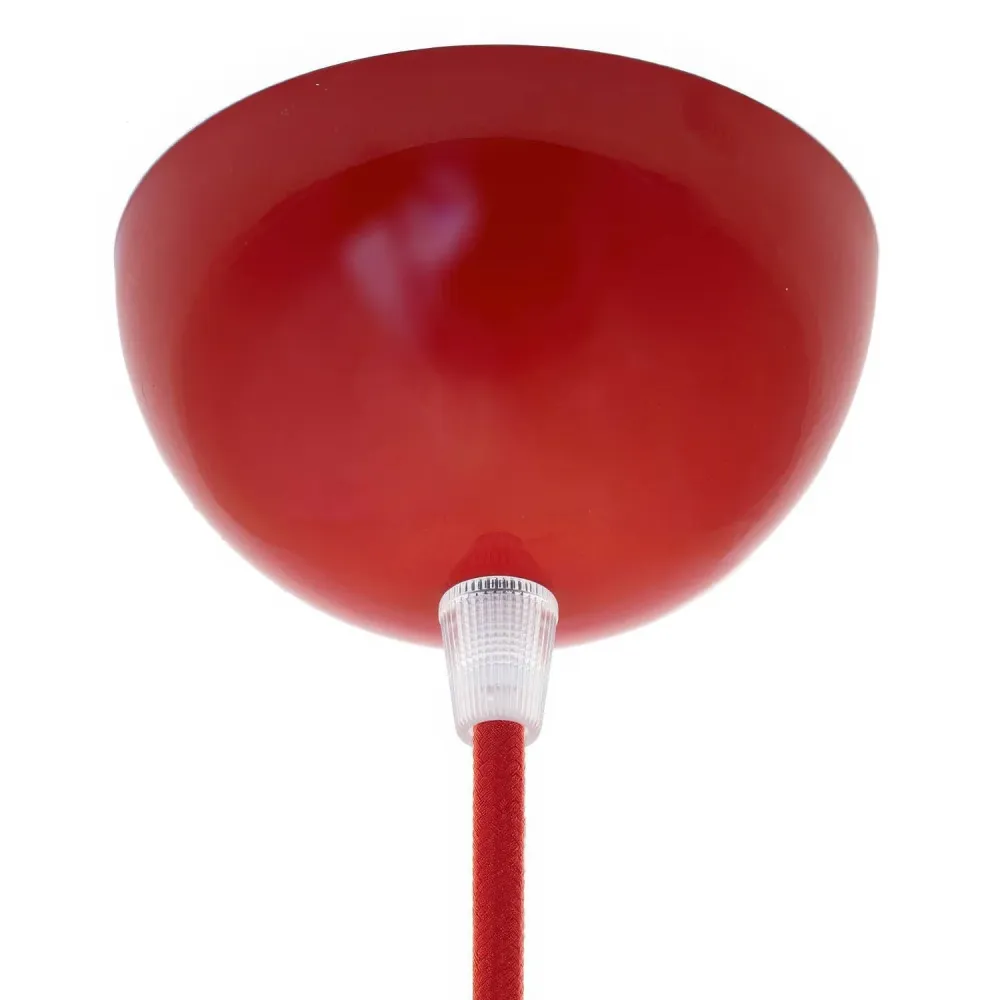 Kit pavillon semi-sphérique en métal peint - Rouge