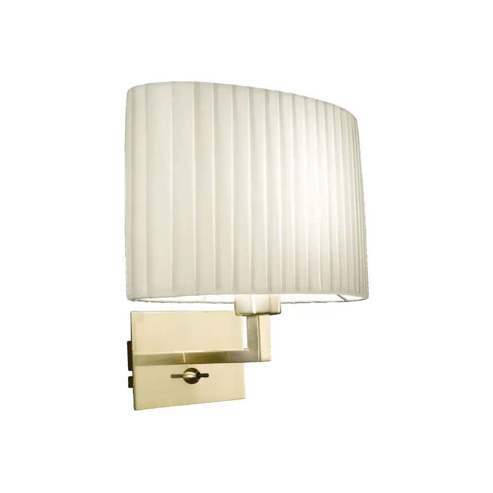 Kolarz applique murale SABLE textile Nickel