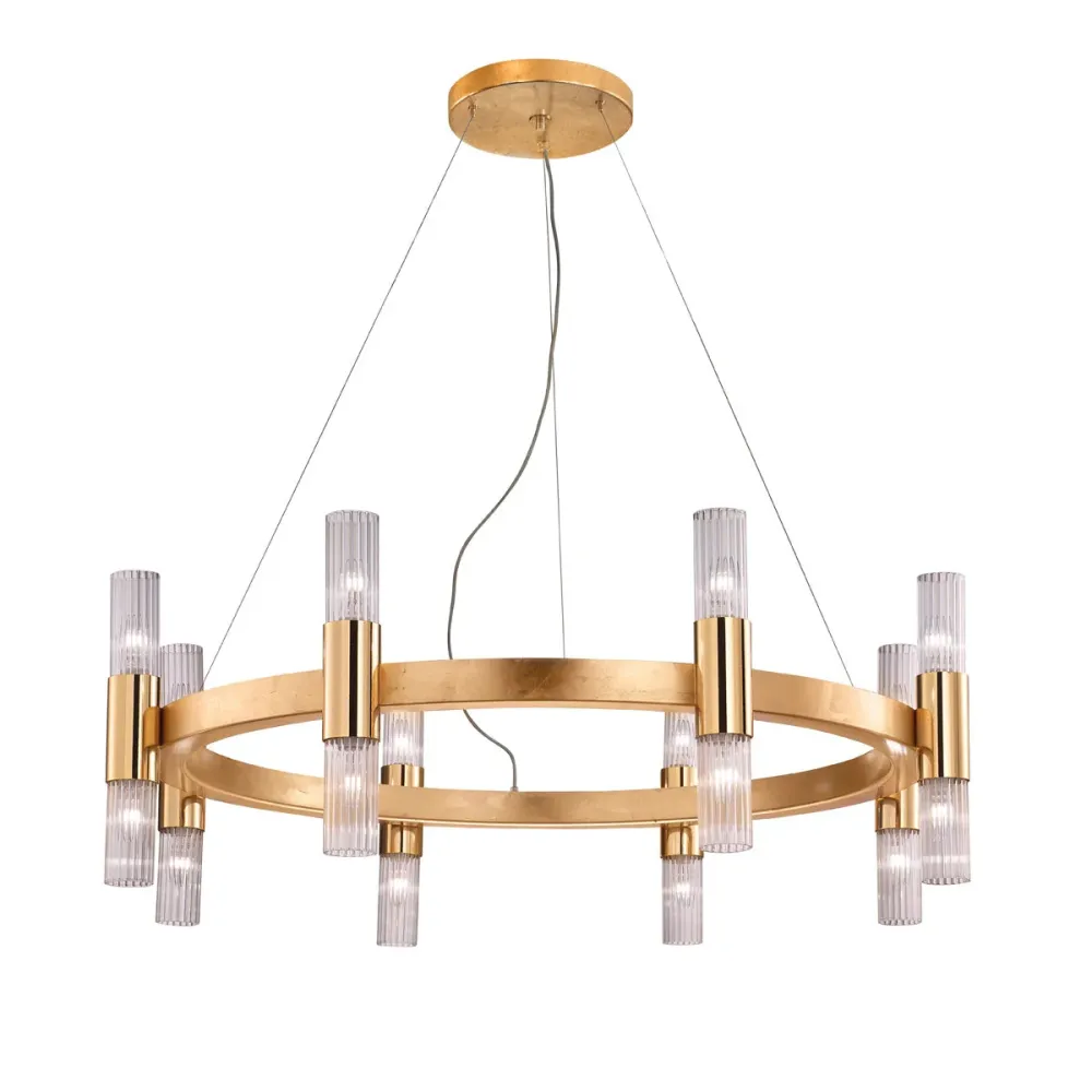 Lustre Kolarz en verre GIRO Gold