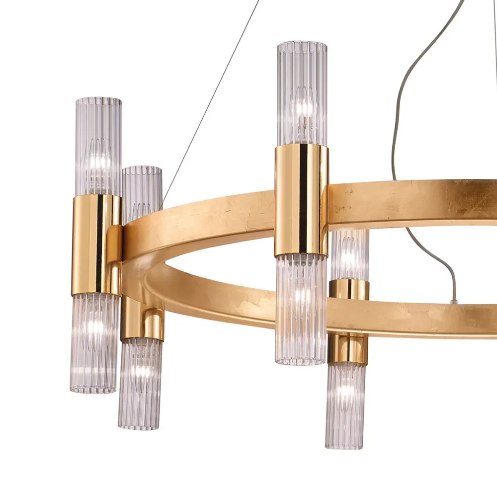Lustre Kolarz en verre GIRO Gold