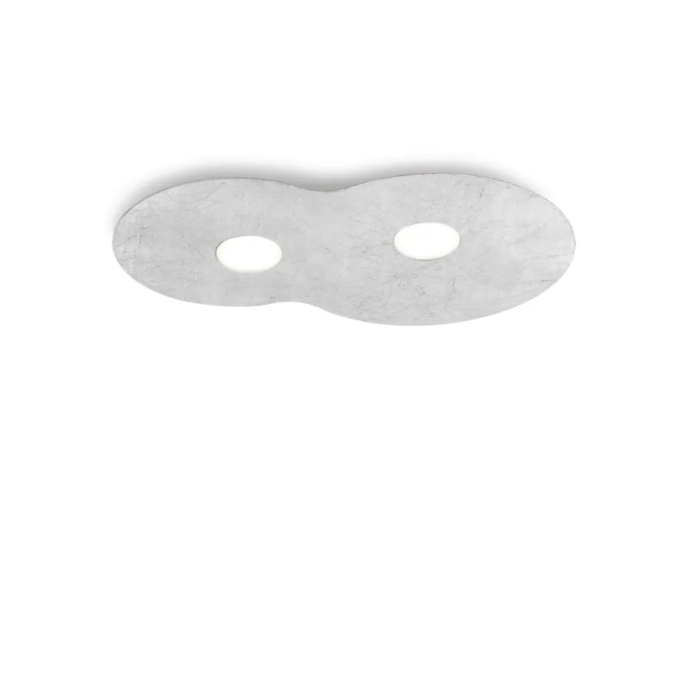Plafonnier encastré Kolarz CIRCLE en métal Silver