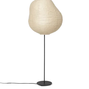 Kurbis Floor Lamp - Tall - Black/Natural