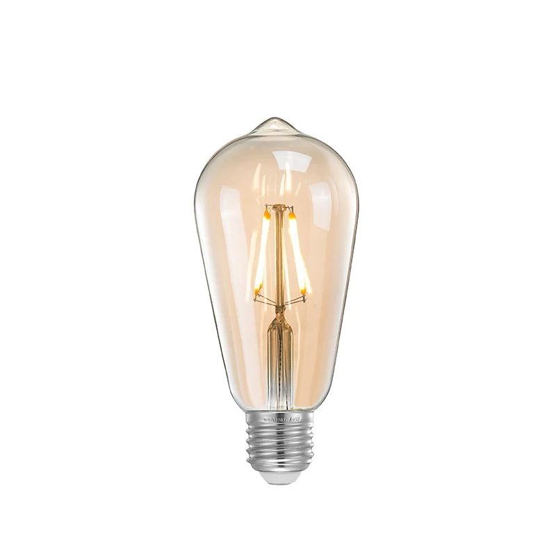 LABEL51 Ampoule LED à filament carbone Poire - Verre