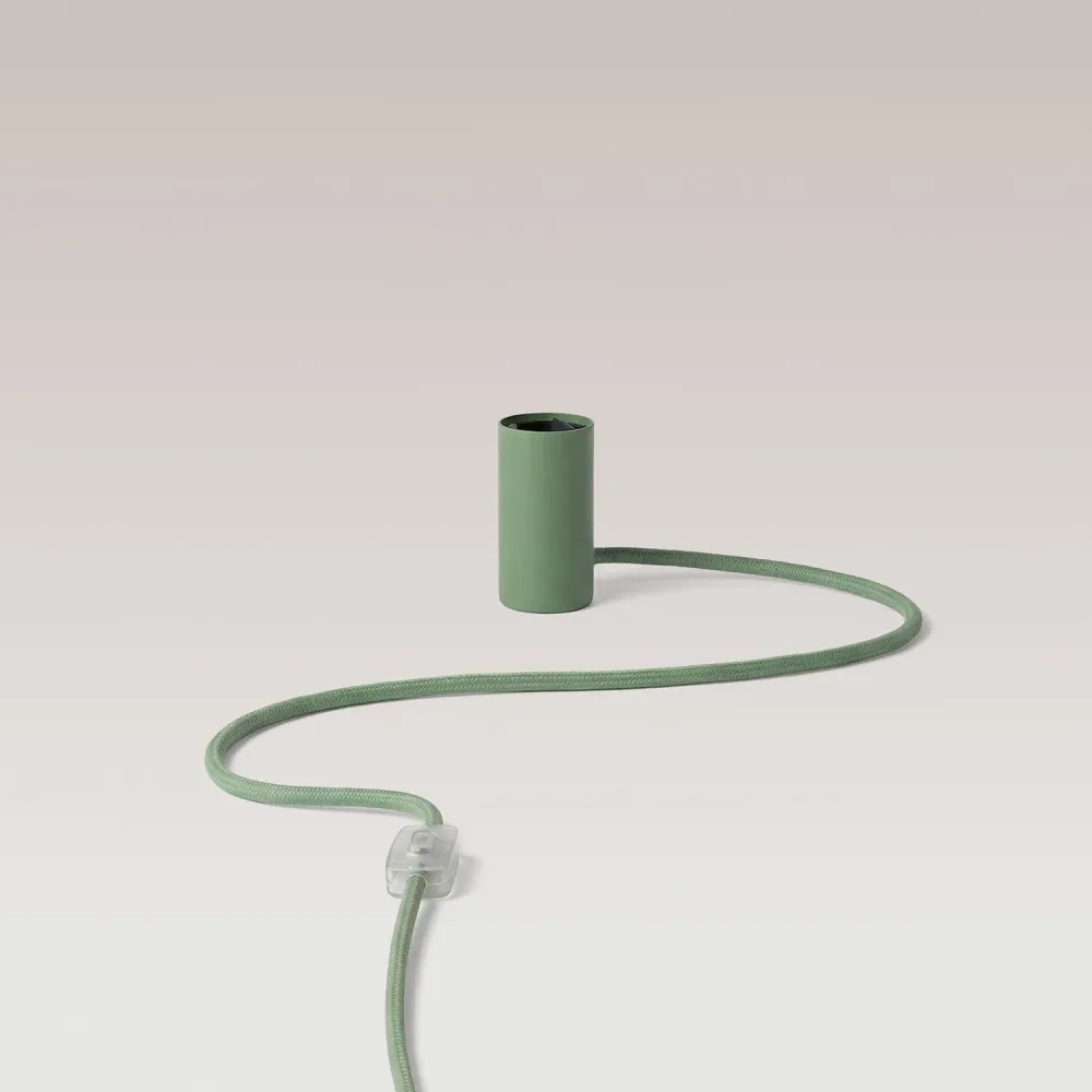 Lampada magnetica plug- con attacco E27 - Verde