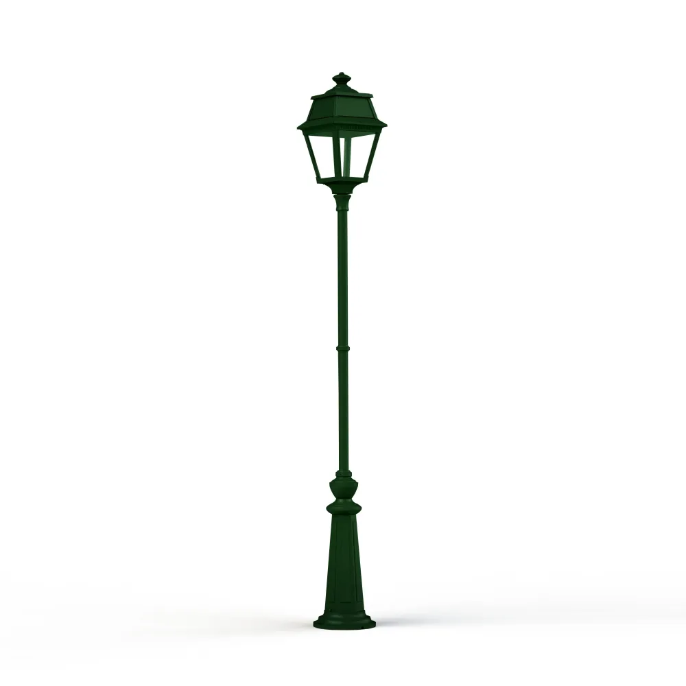 Lampadaire Avenue 2 N°9 LED clair Vert Anglais 019 102126019