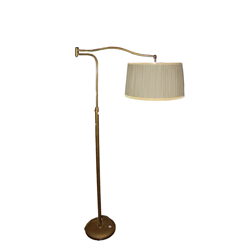 Lampadaire français en laiton – Années 40