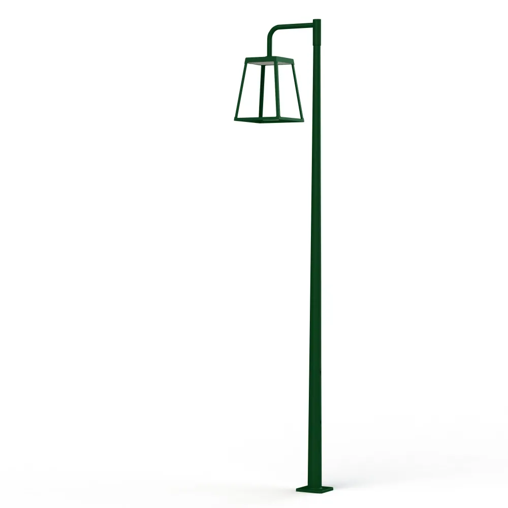 Lampadaire Lampiok 4 N°3 LED 35w 2700°k PMMA satiné Vert sapin 067 175036067