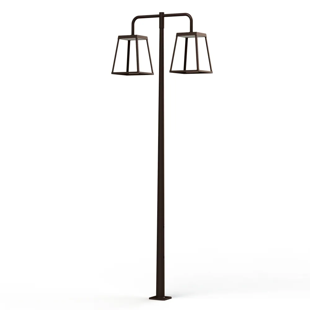 Lampadaire Lampiok 4 N°5 LED 35w 2700°k PMMA satiné Rouille 046 175039046