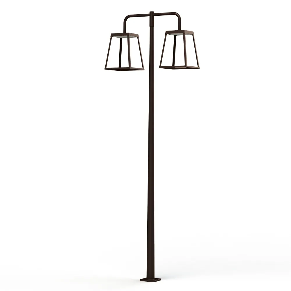 Lampadaire Lampiok 4 N°5 LED 35w 3000°k clair Rouille 046 175030046