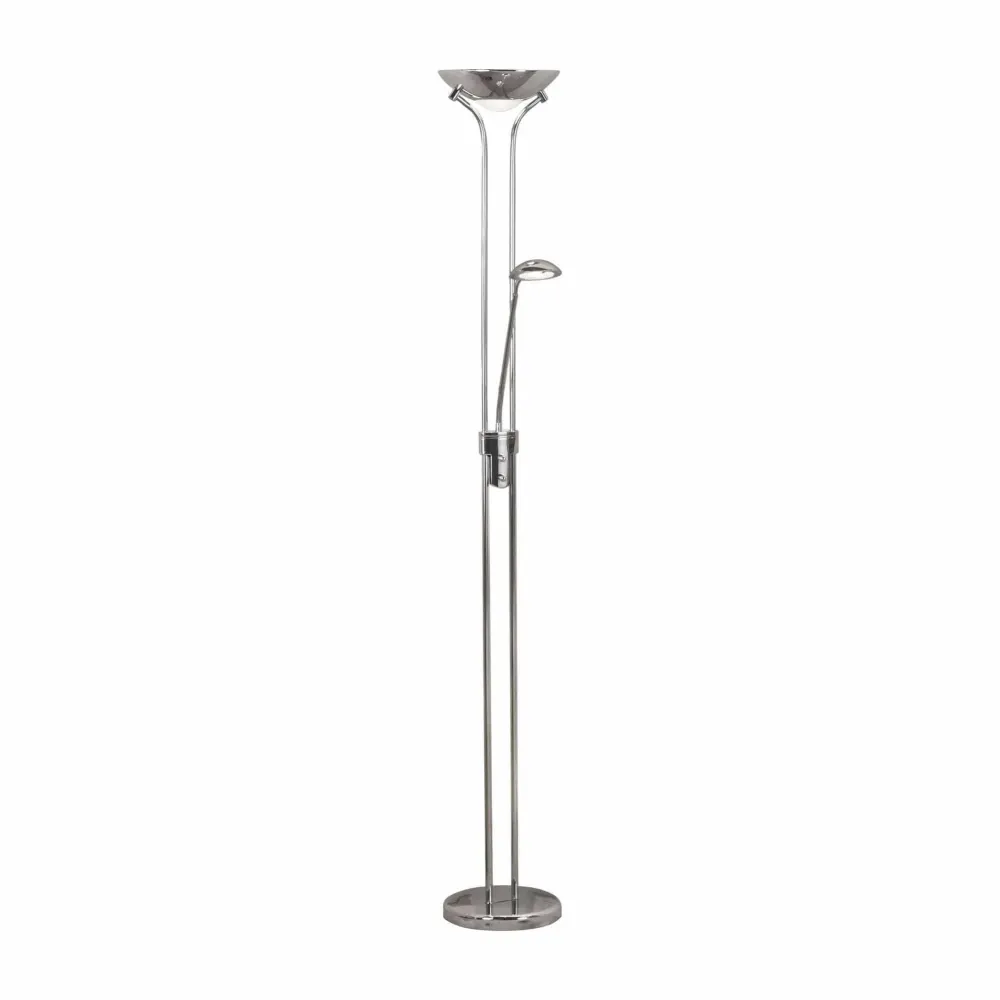 Lampadaire MOTHER & CHILD chrome avec liseuse