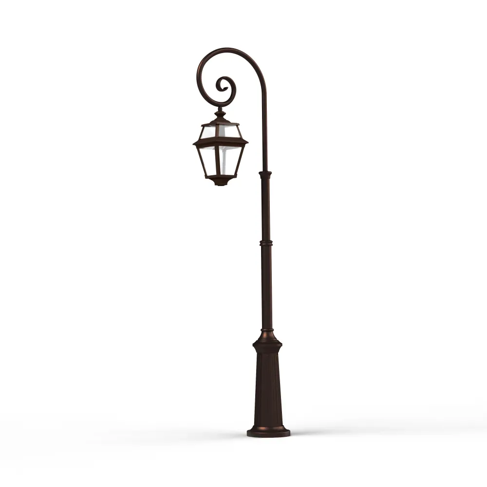 Lampadaire Place des Vosges 2 N°9 Rouille 046 148009046