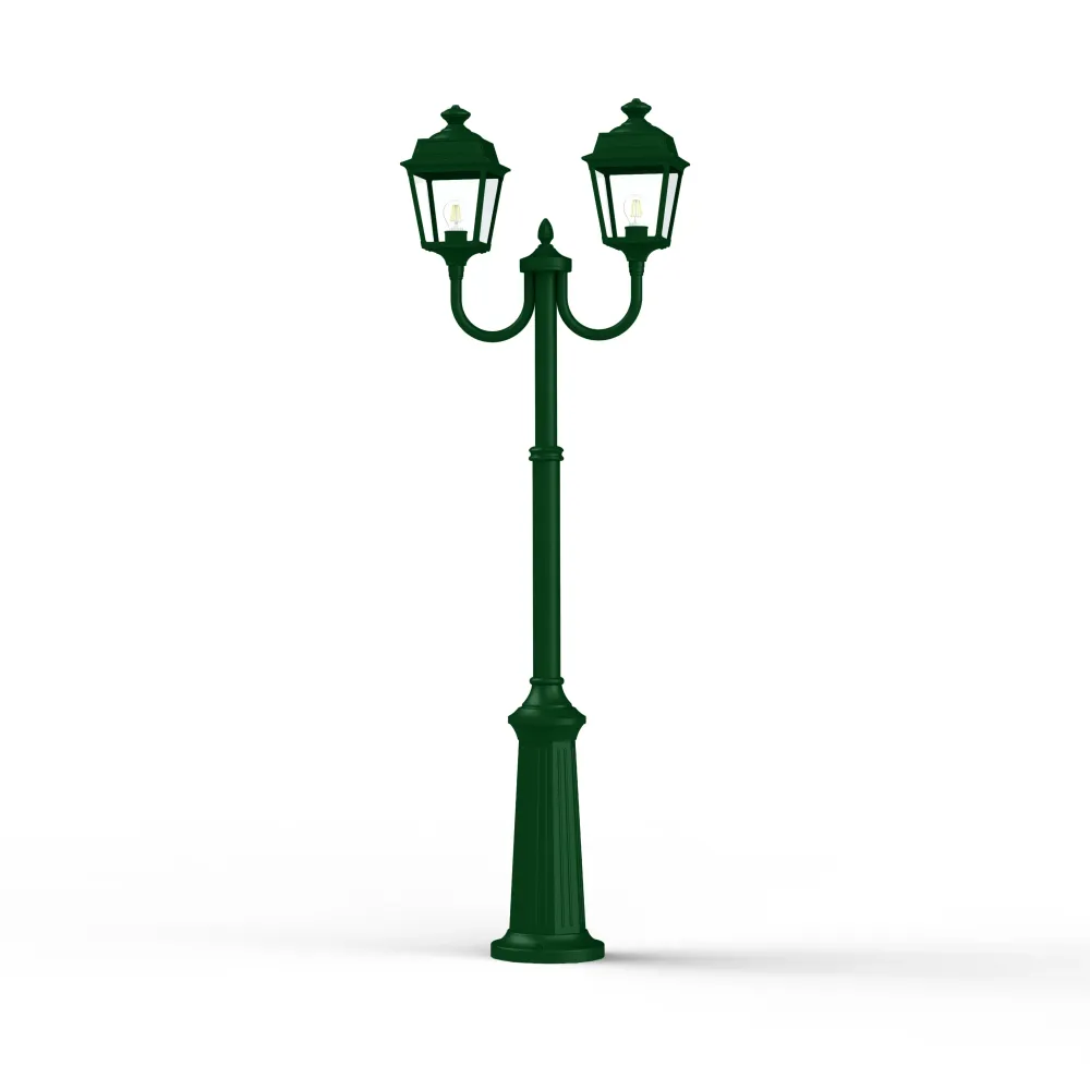 Lampadaire Place des Vosges 1 Tradition N°13 Vert sapin 067 151021067