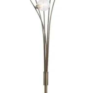 Lampadaire Snow nickel satiné H170 LD 1049-5SF