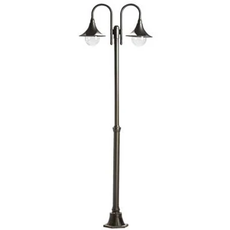 lampadaire 'urano' 2 lumières noires