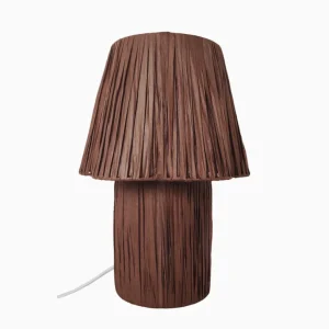 Lampe Arthur marron D22 H31cm