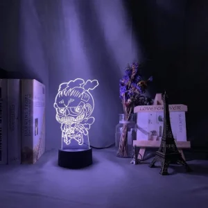 Lampe Attaque des titans Attack on Titan Lampe Led 3D veilleuse Décor