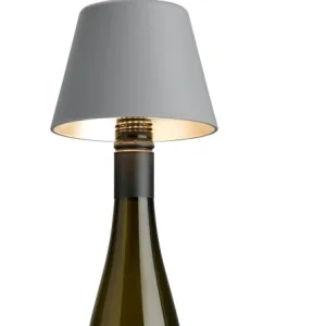 Lampe bouteille - Gris