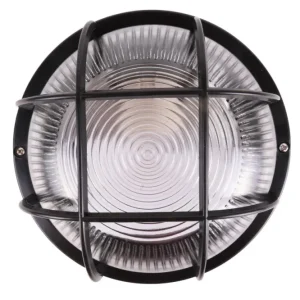 Lampe de bulleye ronde noir