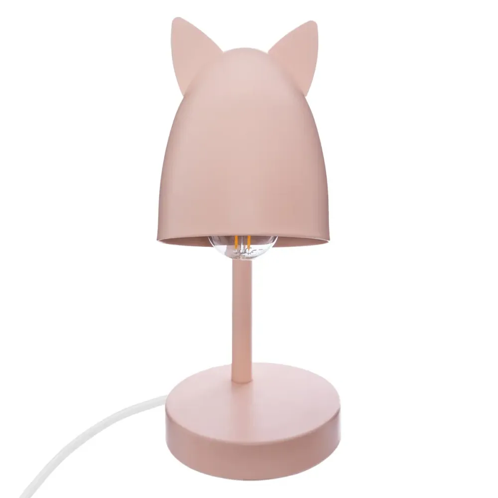 Lampe de bureau avec oreilles - Rose