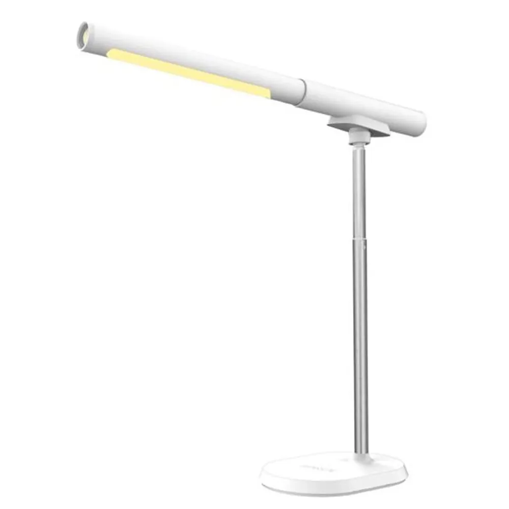 Lampe de bureau / torche Svensson, 2-en-1, puissance 8W, charge USB-C, contrôle de la luminosité, LXBL1021B.