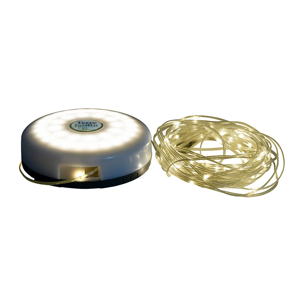 LAMPE DE CAMPING 36 LED RECHARGEABLE AVEC GUIRLANDE 98 LED