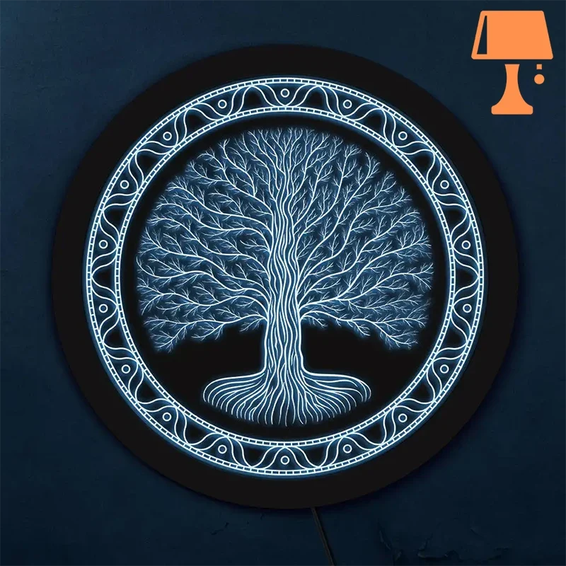 Lampe de Chevet Arbre de Vie