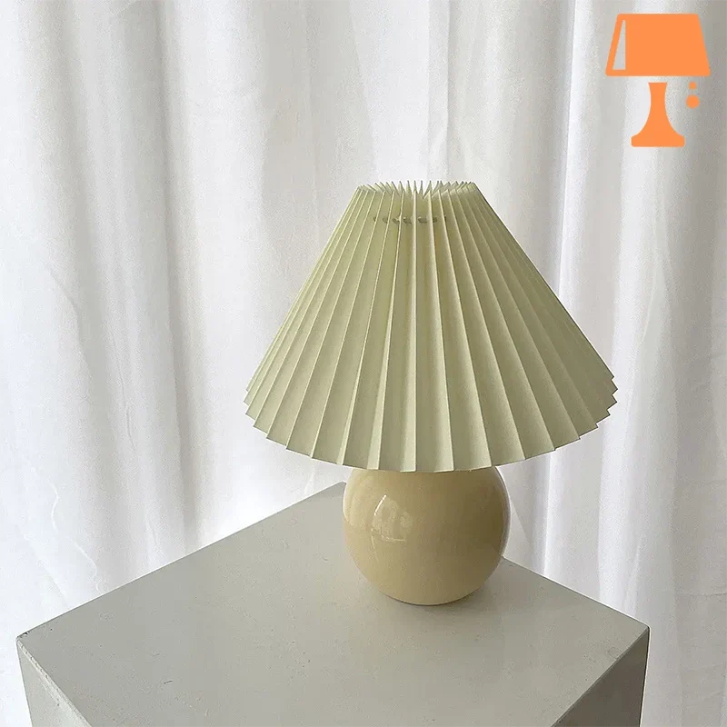 Lampe de Chevet Blanche Vintage