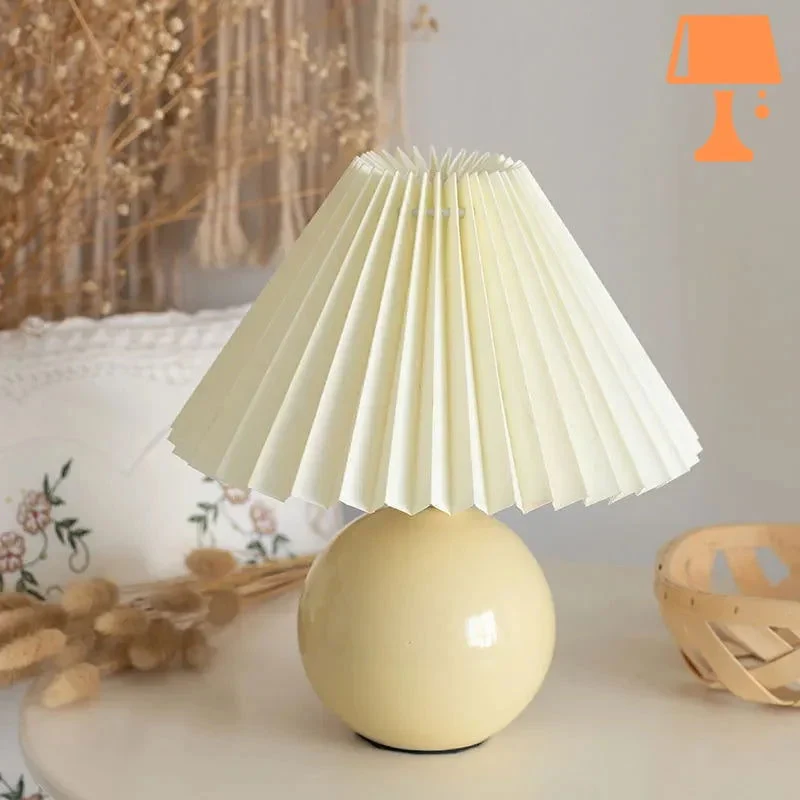 Lampe de Chevet Blanche Vintage