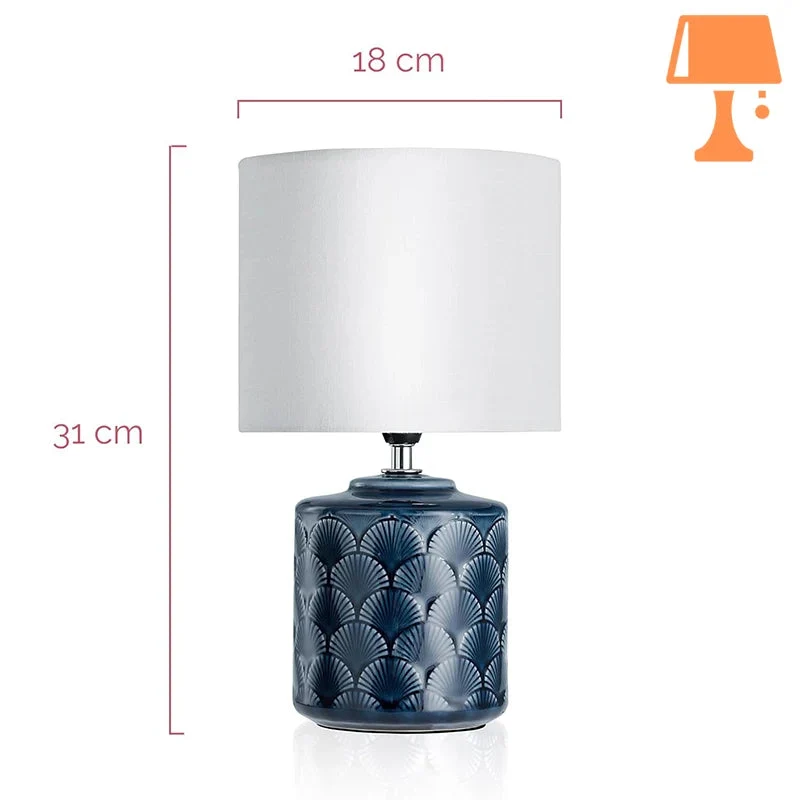 Lampe de Chevet Bleu Nuit